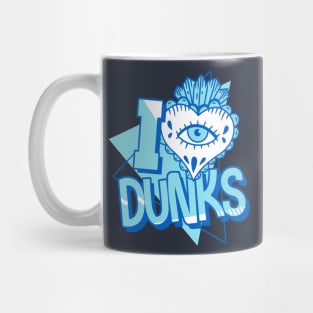 I Love Dunks Argon Blue Mug